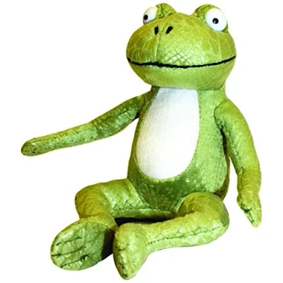 Image of AURORA Gruffalo, 60353, Room on the Broom Frog, 7In, Soft Toy, Green
