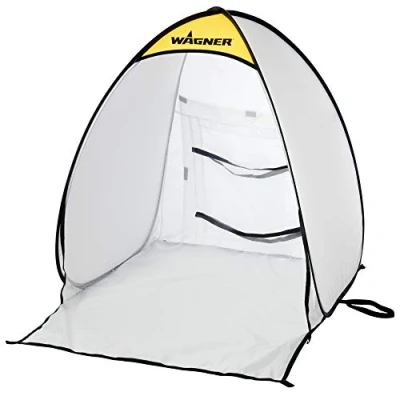 Image of Wagner Spraytech HomeRight Small Shelter C900051 Portable DIY, Hobby Booth Tool Station, Spray Paint Tent Set, Multi Colour, 40.64 x 38.1 5.08 cm