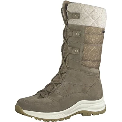 Image of Tamaris Women&#039;s Comfort Ankle Boot, Taupe, 5 UK