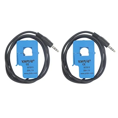 Image of 2PCS SCT013 020 20A 1V Non invasive Split Core Current Transformer Sensor