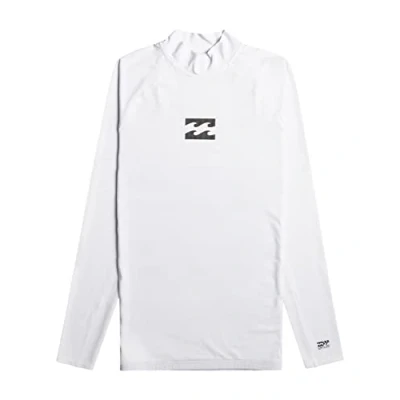 Image of BILLABONG Mens Waves All Day Ls Rash Guard Set, White, XS EU