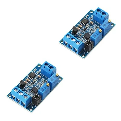 Image of Ximimark 2Pcs Current to Voltage Converter Module 0/4 20mA 0 3.3V 5V 10V Transmitter Signal Conversion Conditioning Board