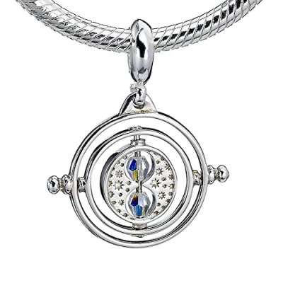 Image of Sterling Silver Time Turner slider charm Embellished with Swarovski® Crystals