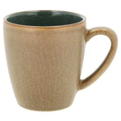 Image of BITZ Mug with Handle, Stoneware Coffee Mug, 19 cl, Wood/Forest