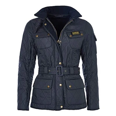 Image of Women&#039;s Barbour International Polarquilt Jacket Navy