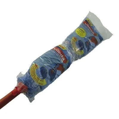 Image of Vileda Supermocio Microfibre Plus Mop With Free Refill