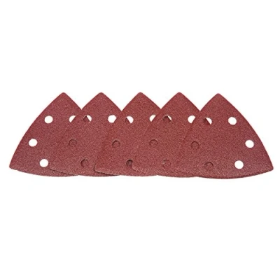 Image of Blue Spot Tools 19862 120 Grit Delta Sanding Pads, Brown