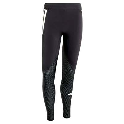 Image of adidas Performance Adizero Leggings, Men&#039;s, Size: Medium, Black