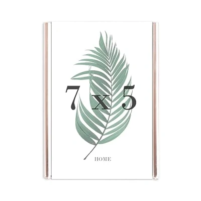 Image of Inov8 Framing Tarnish Resistant Silver Plated Picture Frame Slide Design for 7x5 Inch (18x12cm) Photo