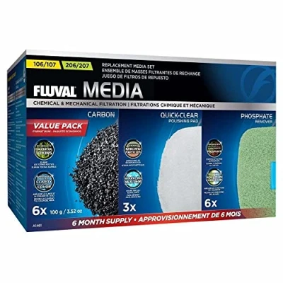 Image of Fluval 106/107 &amp; 206/207 Filter Media Value Pack