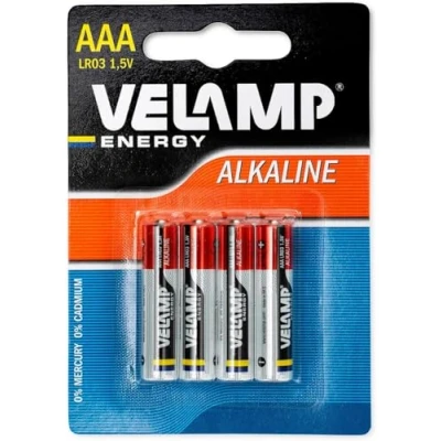 Image of Alkaline Battery Mini Stilo LR03 AAA 1.5 V Blister Pack with 8 Batteries