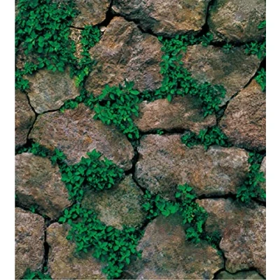 Image of Peel Stick Wallpaper Self Adhesive Vinyl Rock Stone Contact Paper for Kitchen Backsplash Bathroom Walls 17.7x117 Inches