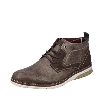 Image of Rieker Men&#039;s 14441 Fashion Boot, Brown, 11.5 UK