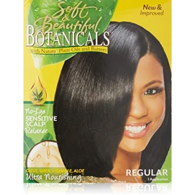 Image of Soft &amp; Beautiful Bot.Relaxer KitRegular 1 Application, 5 pieces (pack of 1)