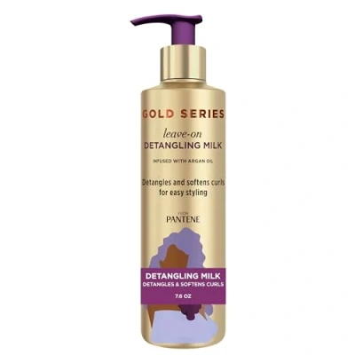 Image of Pantene Gold Series Leave In Detangling Milk 7.6 Ounce (225ml)
