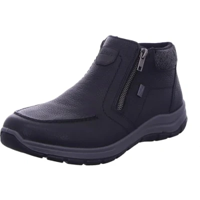 Image of Rieker Men&#039;s 03660 Short Boots, Black, 11.5 UK