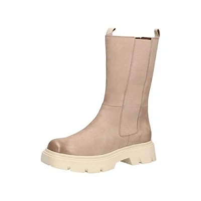 Image of CAPRICE Women&#039;s 9 25471 29 Ankle Boot, Taupe Nubuc 334, 4 UK