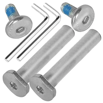 Image of Otfaitp M8 4076 mm Internal Thread Hexagon Socket Screw and Bolt Assortment Sets, Children’s Scooter Parts for 2 3 4 Wheel Kick Repair Front Rear Axle Tools (40 mm)