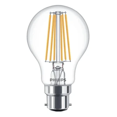Image of PHILIPS MasterValue LED Bulb DimTone 7.2 75W B22 927 A60 Clear Glass Free LEDSpecialist Mints