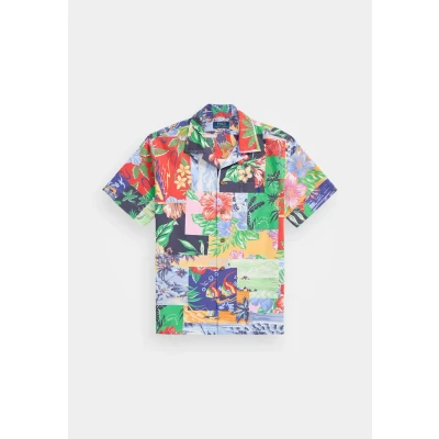 Image of Polo Ralph Lauren Clady Short Sleeve Shirt Multi coloured, Men&#039;s, Size: Small, coloured
