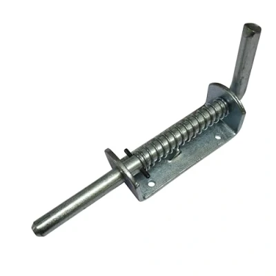Image of Spring Loaded Shoot Bolts 16MM X 265MM (Zinc Plated Drop Bolt Stable Door) (Pack of 1)