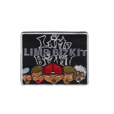 Image of Limp Bizkit Patch Iron on Clothing T Shirt Cap Vest Jacket Denim Jean Coat Decorate DIY Custom Handmade Hobby Gift Craft Funny Enjoy Rap
