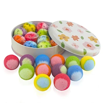 Image of Bath Bombs, 12PCS Bombs for Women Gifts, 100% Essential Oil Natural Organic Fizzy Spa Gift Kids, Ideal Luxury Home Presents Birthday, Mother&#039;s Day, Valentine&#039;s Day