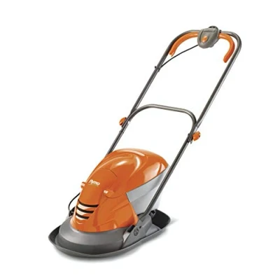 Image of Flymo Hover Vac 270 Electric Lawn Mower, 1400 W, 27 cm Cutting Width, 15 L Grass Box