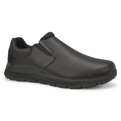 Image of Shoes for Crews Work Cater II Woman Stylish and Casual Slip on Shoes, Secure fit, Resistant, Water Repellent, Leather, OB E SR Women