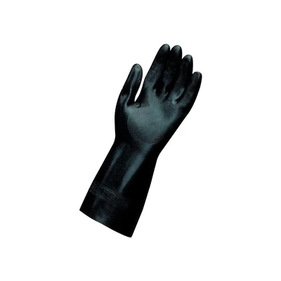 Image of Professional 420 Technic Black Neoprene Gloves Size 8 Mapa