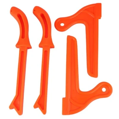 Image of 4pcs Push Sticks,Router or Saw Table Pushstick Safety Woodworking Stick Bundle Protective Hand Sticks Tool Plastic for Saws, Router Tables, Band Jointers(Orange)