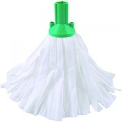 Image of Exel psgn1210p Standard Big Mop, White and Green(pack of 10)