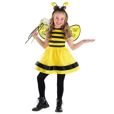 Image of Morph Bumble Bee Costume Girls Kids Bumblebee Toddler Baby Girl Halloween Costumes For 1 2 Years