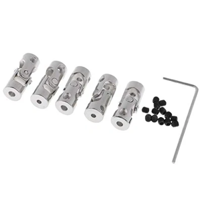 Image of Perfeclan 5x RC Model Boat Robot Universal Joint Shaft Coupling Motor Connector 2 5mm, 2.3x3mm