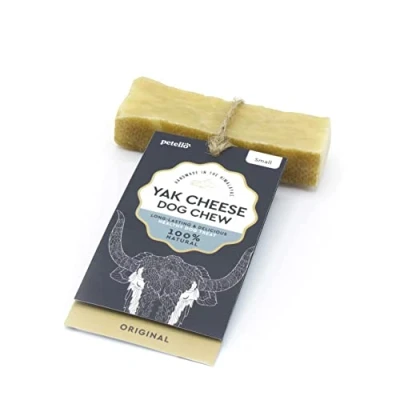 Image of Petello Yak Cheese Dog Chew Long Lasting Himalayan for Dogs Protein Rich Natural Treat 35g