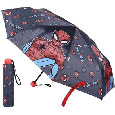 Image of CERDÁ LIFE&#039;S LITTLE MOMENTS Spiderman Boy&#039;s Folding Umbrella Manual Opening with Anti Wind Mechanism and Protection on the Rods for Added Safety Official Marvel License, grey, One Size, 10