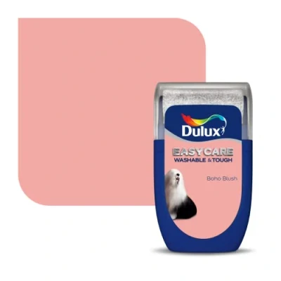 Image of Dulux Easycare Washable &amp; Tough Tester Paint Boho Blush 30ML