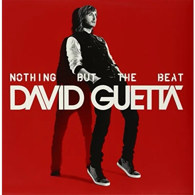 Image of David Guetta Nothing But The Beat Red vinyl 2019 UK 2 LP set 0190295527679