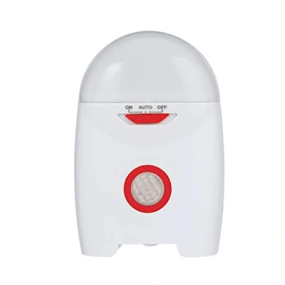 Image of Arlec LED Motion Sensor Battery Operated Nightlight Red/White