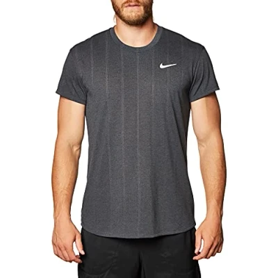 Image of Nike Men M Nkct Chllngr Top Ss T Shirt Black/Black, Small