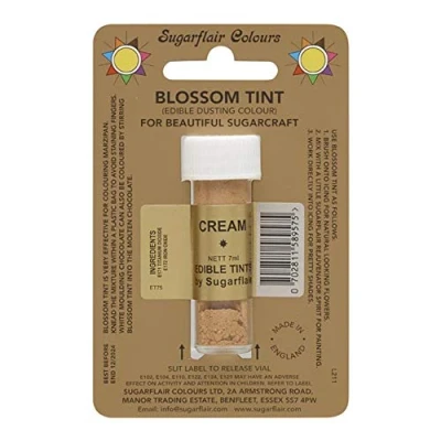 Image of Sugarcraft Sugarflair Colour Blossom Tint Powder Dust Cream 7ml