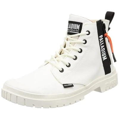 Image of Palladium Unisex Sp20 Unzipped Sneaker, White, 3.5 UK