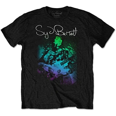 Image of Syd Barrett &#039;Psychedelic&#039; (Black) T Shirt (L)