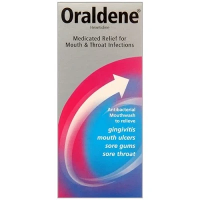 Image of HayMax Oraldene Mouthwash 200ml Mouth Infection and Hygiene Liquid