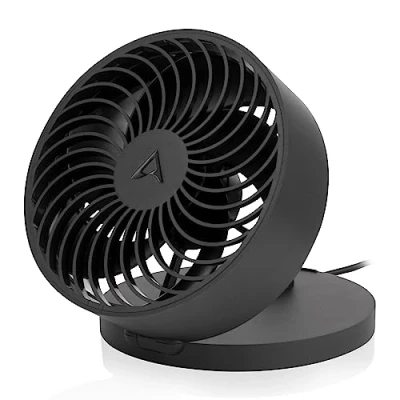 Image of ARCTIC Summair Foldable USB desk fan, A connection, 120 mm connection cable, stepless adjustable 600 2800 rpm Black