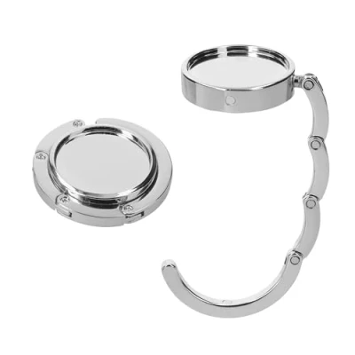 Image of kwmobile Purse Hanger for Table (Set of 2) Hook Folding Handbag Portable Bag Holder