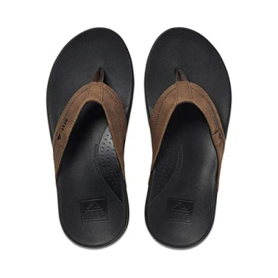 Image of Reef Men&#039;s Cushion Spring Flip Flop, Brown, 7 UK
