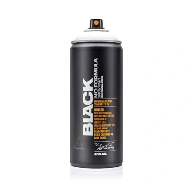 Image of 321818 Montana BLACK Snow White 400ml (BLK9100)
