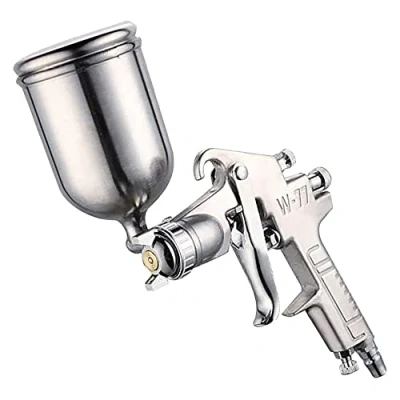 Image of ANCLLO W 77 3.0mm Nozzle Air Spray Gun HVLP Gravity Feed Auto Paint Repair Sprayer 400ml