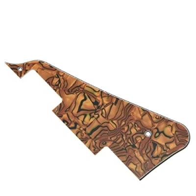 Image of Dopro LP Guitar Pickguard Scratch Plate Fits for Epiphone Les Paul Tiger Stripe
